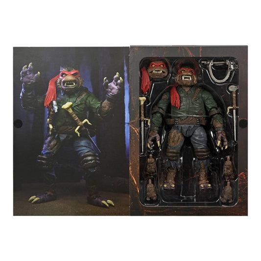 NECA - TEENAGE MUTANT NINJA TURTLES "RAPHAEL AS THE WOLFMAN" UNIVERSAL MONSTERS