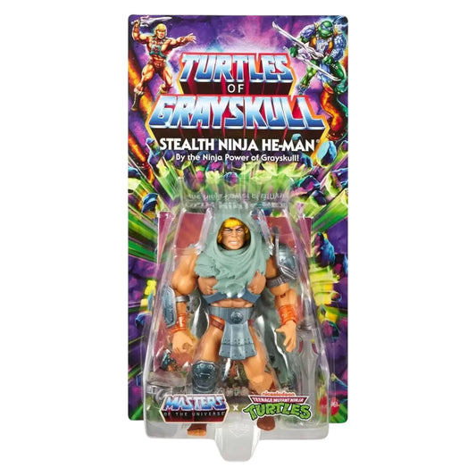 FIGURE STEALTH HE-MAN TURTLES OF GRAYSKULL MASTERS OF THE UNIVERSE ORIGINS WAVE 4