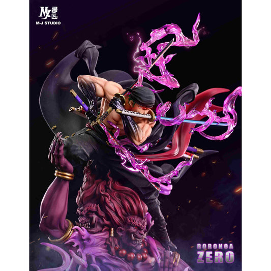 ONE PIECE MJ STUDIO RORONOA ZORO ASURA FORM (SOLID EFECTS) STATUE RESIN