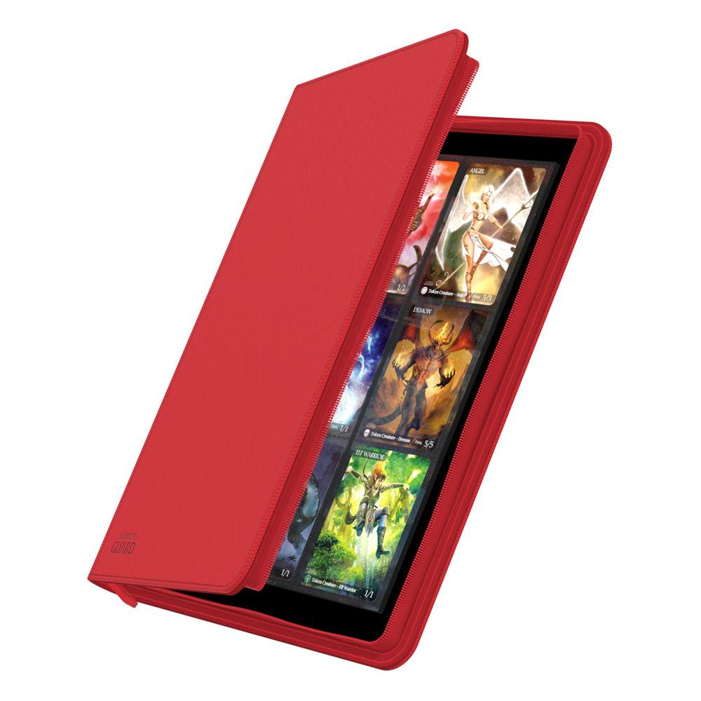 Album cartas TCG Ultimate Guard Zipfolio 360 - 18-Pocket XenoSkin Rojo
