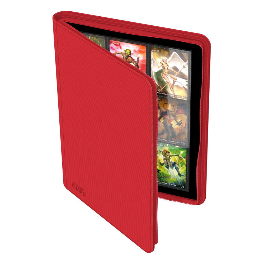 Album cartas TCG Ultimate Guard Zipfolio 360 - 18-Pocket XenoSkin Rojo