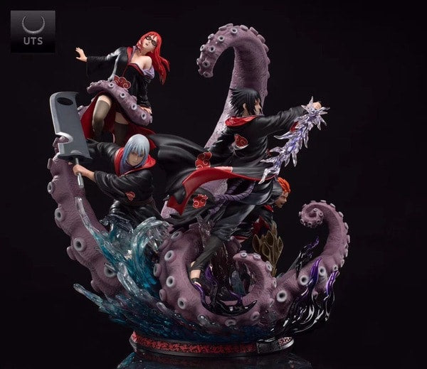 UTS STUDIO NARUTO EAGLE TAKA TEAM SASUKE MIZUZUKI KARIN SHIGEGO 1/7 SCALE STATUE
