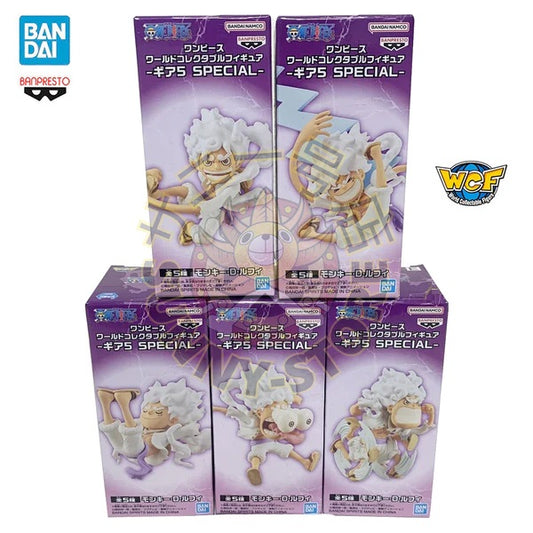 WORLD COLLECTABLE FIGURE WCF - MONKEY D. LUFFY GEAR 5 NIKA SPECIAL ONE PIECE 5 FIGURAS