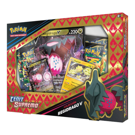 POKEMON TCG BOX REGIDRAGO/REGIELEKI V CENIT SUPREMO (ESPAÑOL)