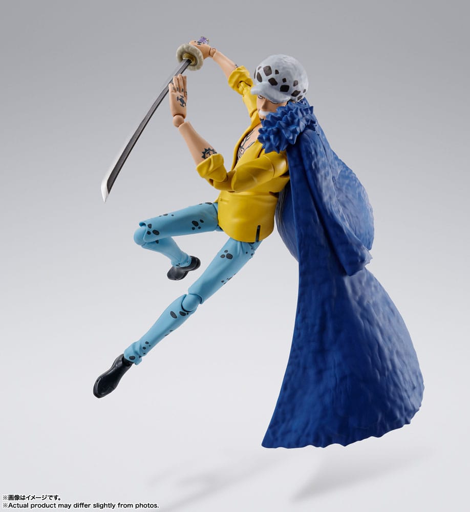 FIGURA ONE PIECE TRAFALGAR LAW THE RAID ON ONIGASHIMA - S.H. FIGUARTS BANDAI SPIRITS TAMASHII NATIONS