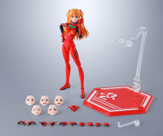 FIGURA ASUKA SHIKIGAMI LANGLEY NEON GENESIS EVANGELION TAMASHII NATIONS - BANDAI SH FIGUARTS