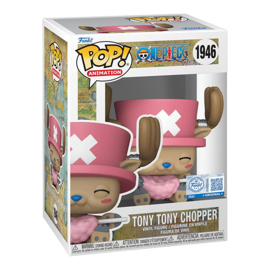 FUNKO POP ONE PIECE TONY CHOPPER WITH COTTON CANDY #1946