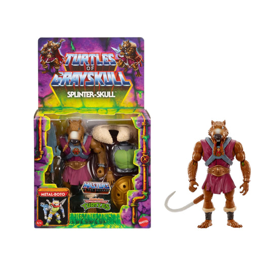 SPLINTER TURTLES OF GRAYSKULL MASTERS OF THE UNIVERSE ORIGINS DELUXE FIGURE