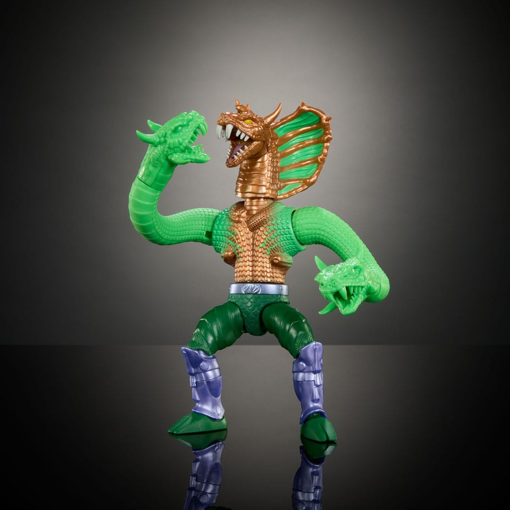 FIGURA KING HISS TURTLES OF GRAYSKULL MASTERS OF THE UNIVERSE ORIGINS DELUXE