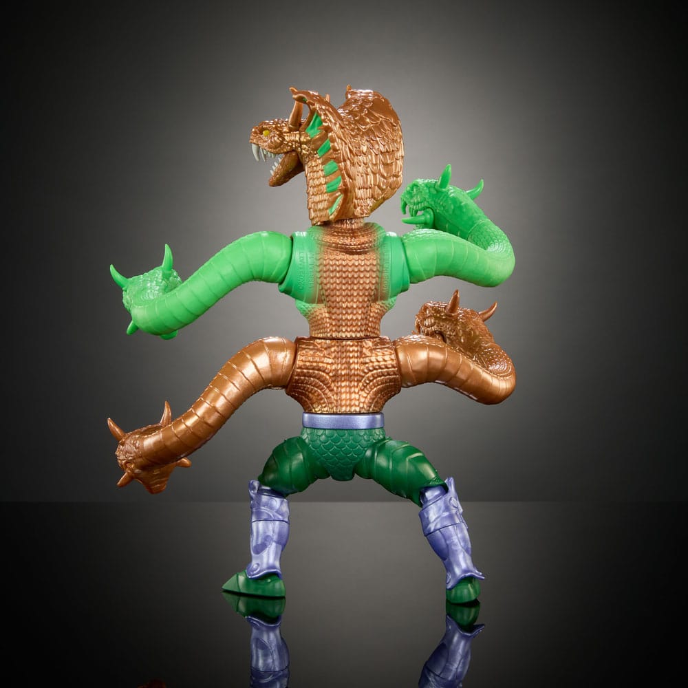 FIGURA KING HISS TURTLES OF GRAYSKULL MASTERS OF THE UNIVERSE ORIGINS DELUXE