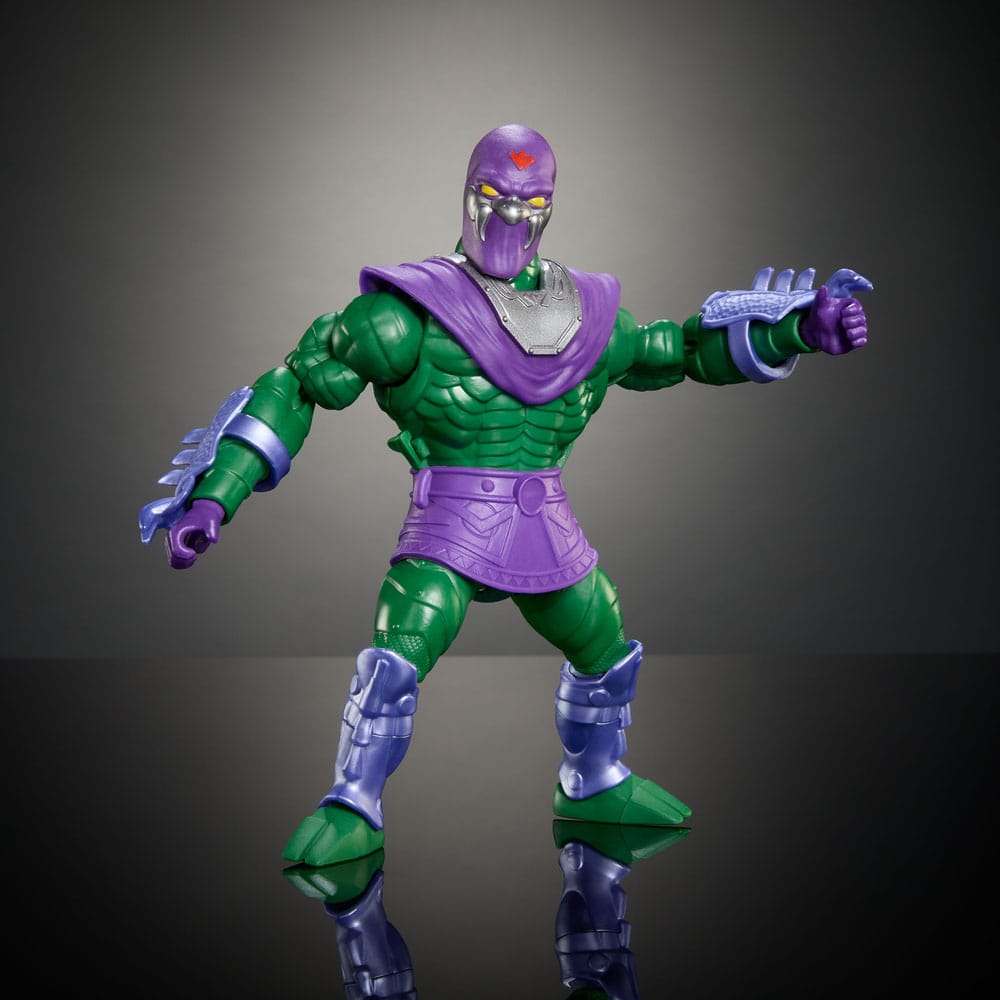 FIGURA KING HISS TURTLES OF GRAYSKULL MASTERS OF THE UNIVERSE ORIGINS DELUXE