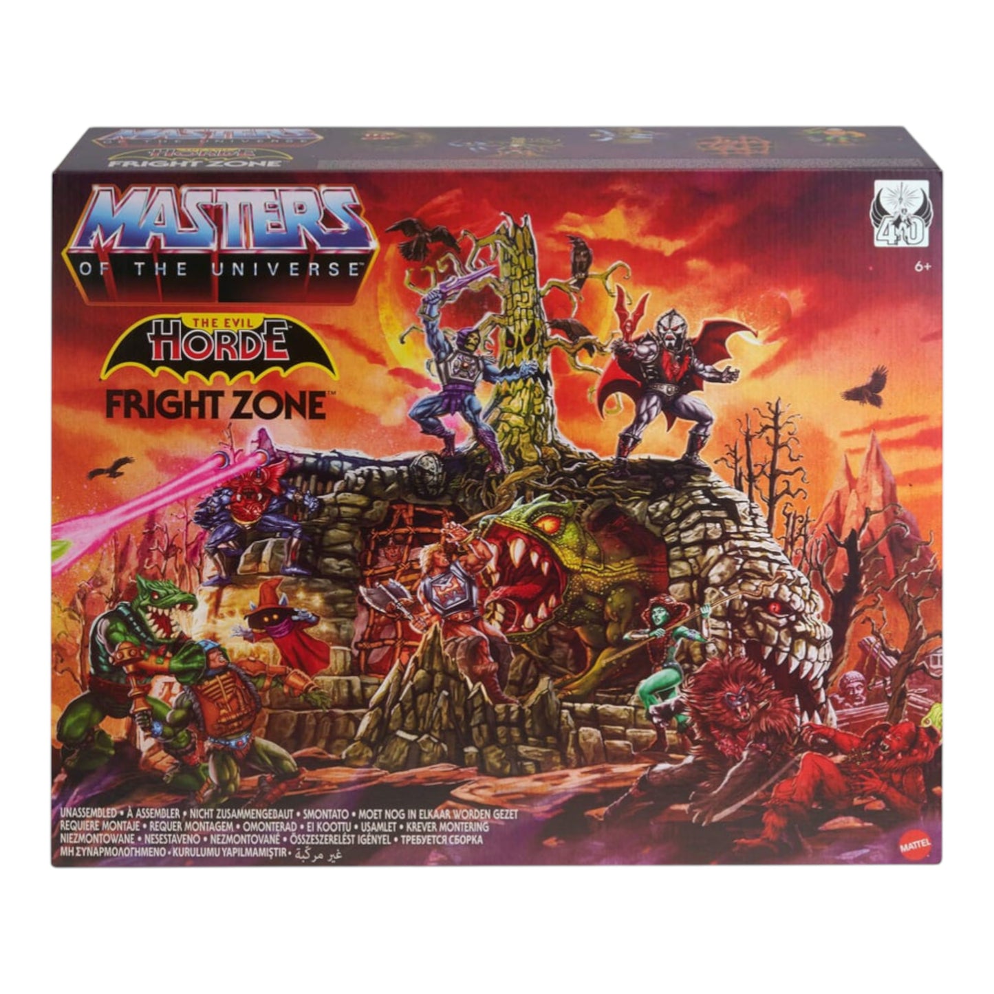 SET MASTERS OF THE UNIVERSE ORIGINS THE EVIL HORDE: FRIGHT ZONE