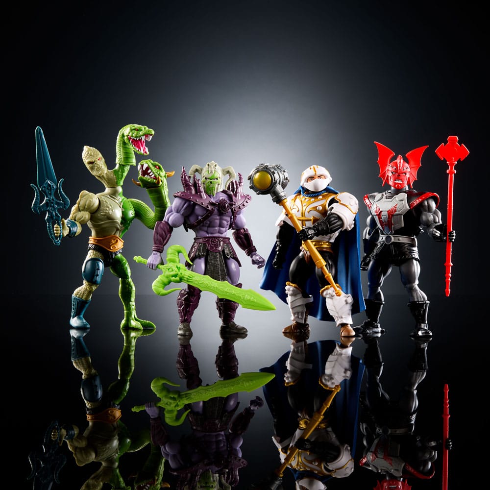 4 PACK BATTLE FOR ETERNIA MASTERS OF THE UNIVERSE ORIGINS - MATTEL