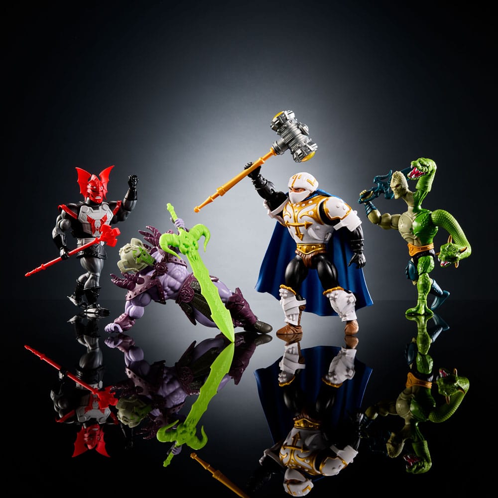 4 PACK BATTLE FOR ETERNIA MASTERS OF THE UNIVERSE ORIGINS - MATTEL