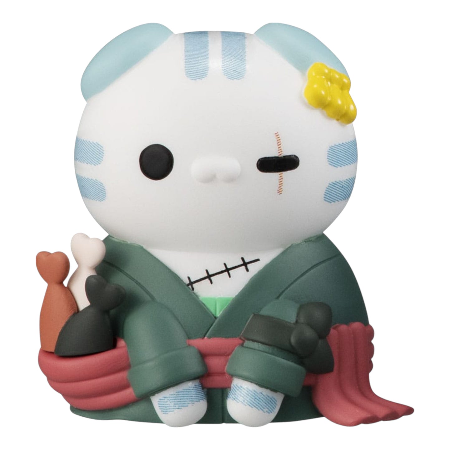 BLIND BOX ONE PIECE MEGA CAT PROJECT NYAN PIECE NYAN! I'm gonna be king of Paw-rates Vol.1 (3CM)