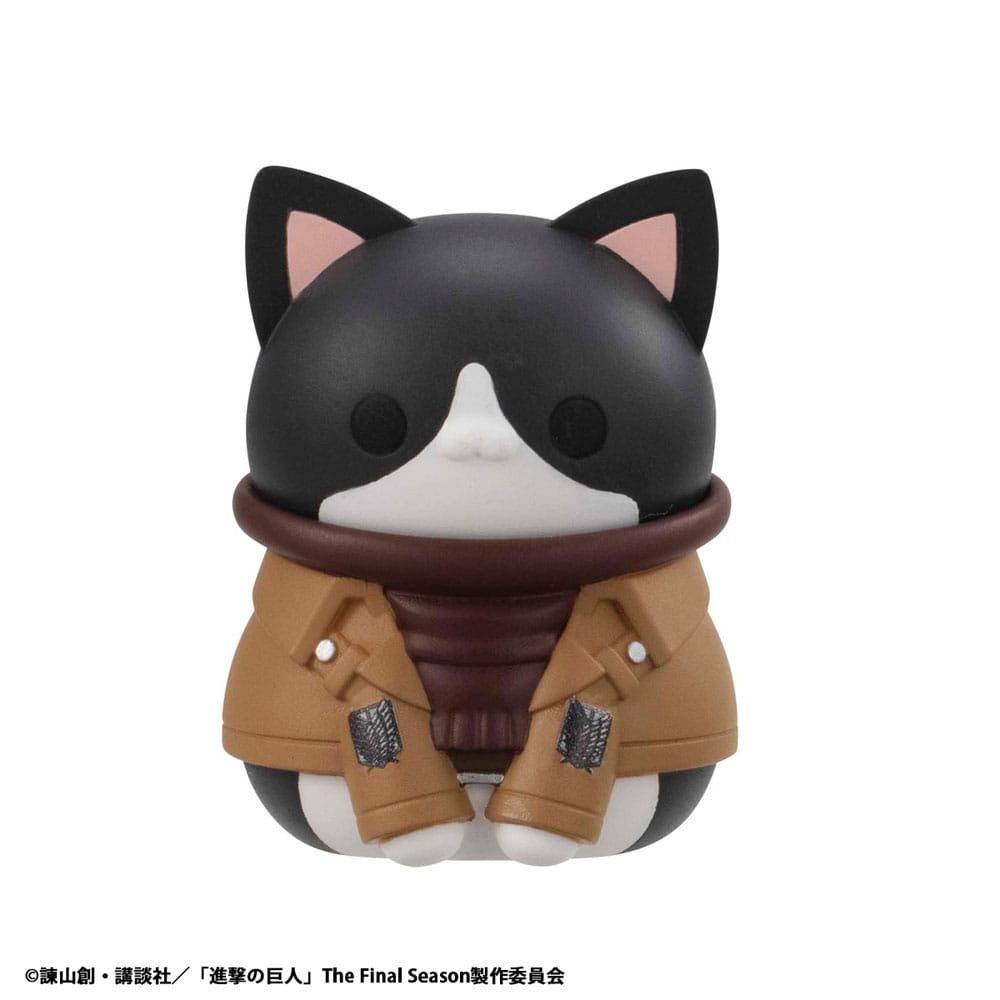 BLIND BOX MEGA CAT PROJECT ATTACK ON TITAN - TINYAN Gathering Scout Regiment danyan! (3CM)