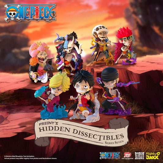 MIGHTY JAXX X ONE PIECE BLIND BOX HIDDEN DISSECTIBLES SERIES 7 WANO