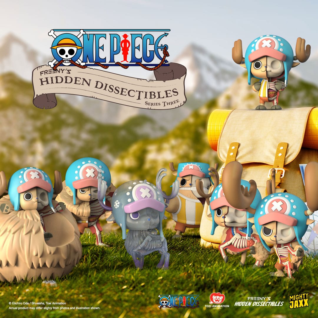 MIGHTY JAXX X ONE PIECE FREENY'S HIDDEN DISSECTIBLES SERIES 3 CHOPPER
