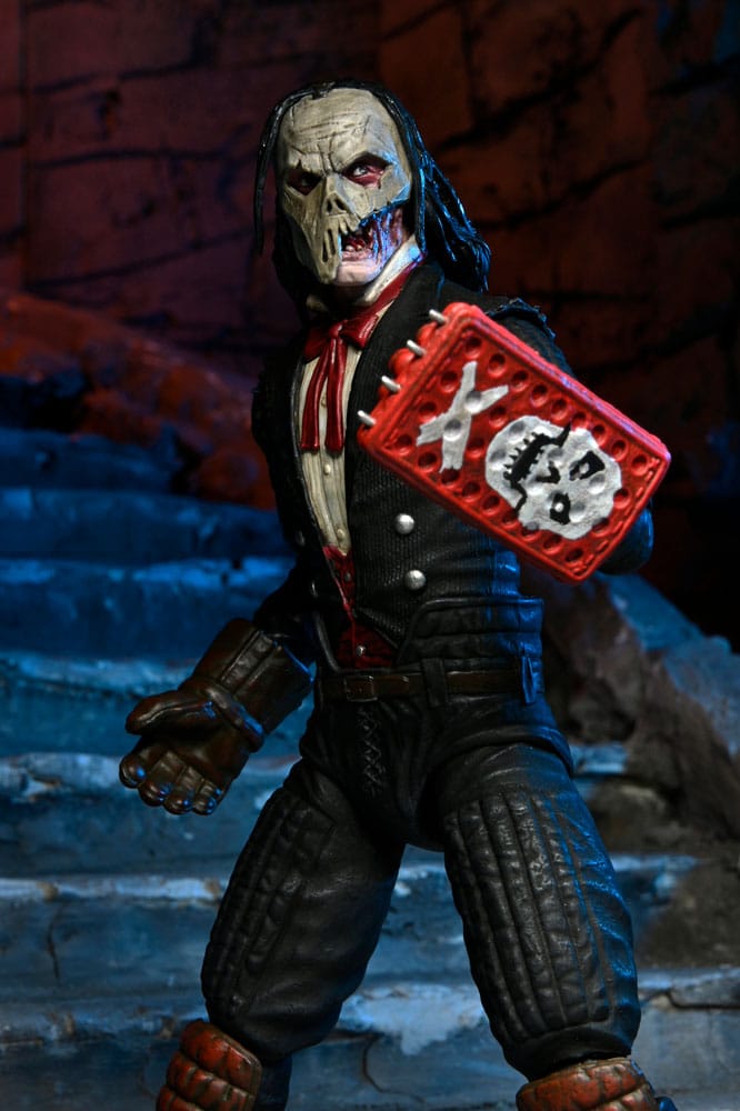 NECA TEENAGE MUTANT NINJA TURTLES ULTIMATE "CASEY JONES AS PHANTOM OF OPERA" UNIVERSAL MONSTERS X TMNT