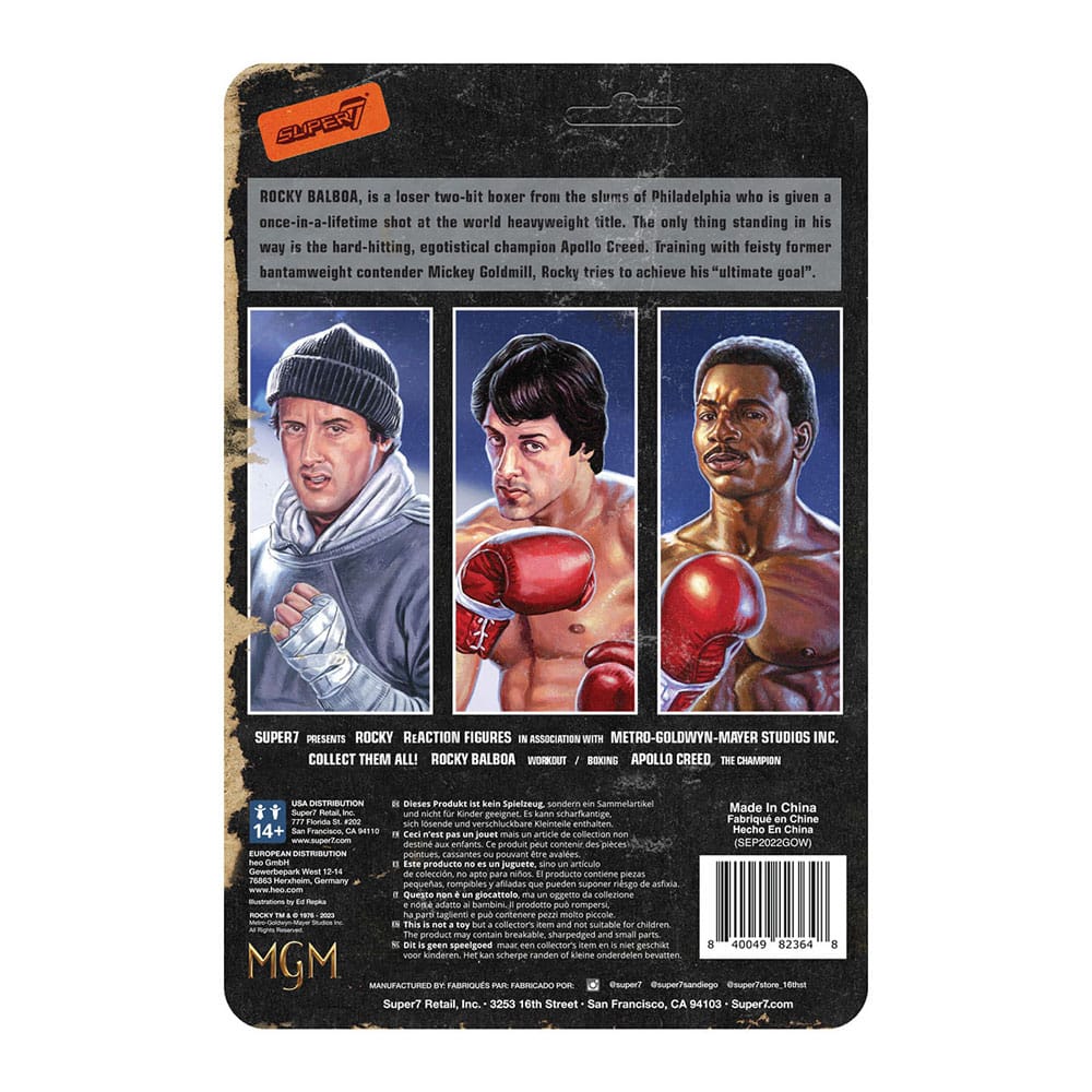 FIGURA ROCKY BALBOA WORKOUT - REACTION SUPER7