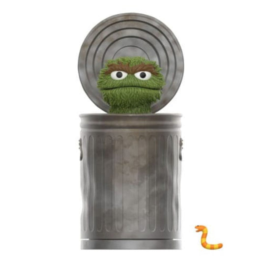 FIGURA OSCAR THE GROUCH SESAME STREET WAVE 2 - REACTION SUPER7