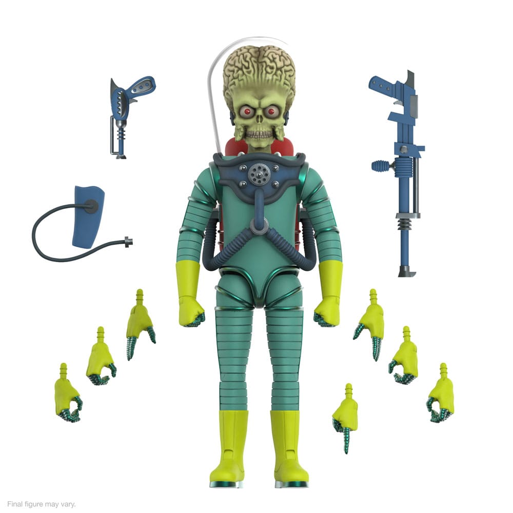 MARS ATTACKS FIGURE ULTIMATES MARTIAN WAVE 1 SUPER7