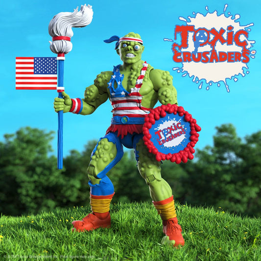 TOXIC CRUSADERS TOXIE ULTIMATES SUPER7 FIGURE
