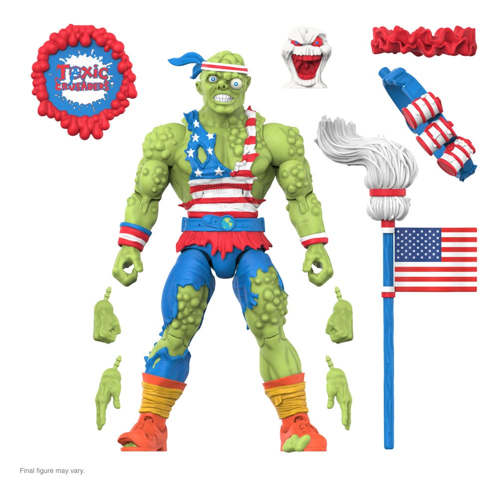 FIGURA TOXIC CRUSADERS TOXIE ULTIMATES SUPER7