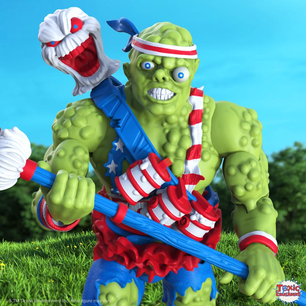 FIGURA TOXIC CRUSADERS TOXIE ULTIMATES SUPER7