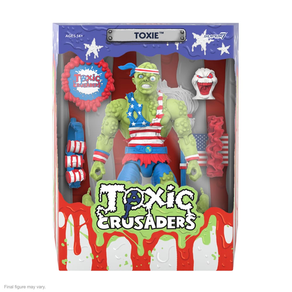 FIGURA TOXIC CRUSADERS TOXIE ULTIMATES SUPER7