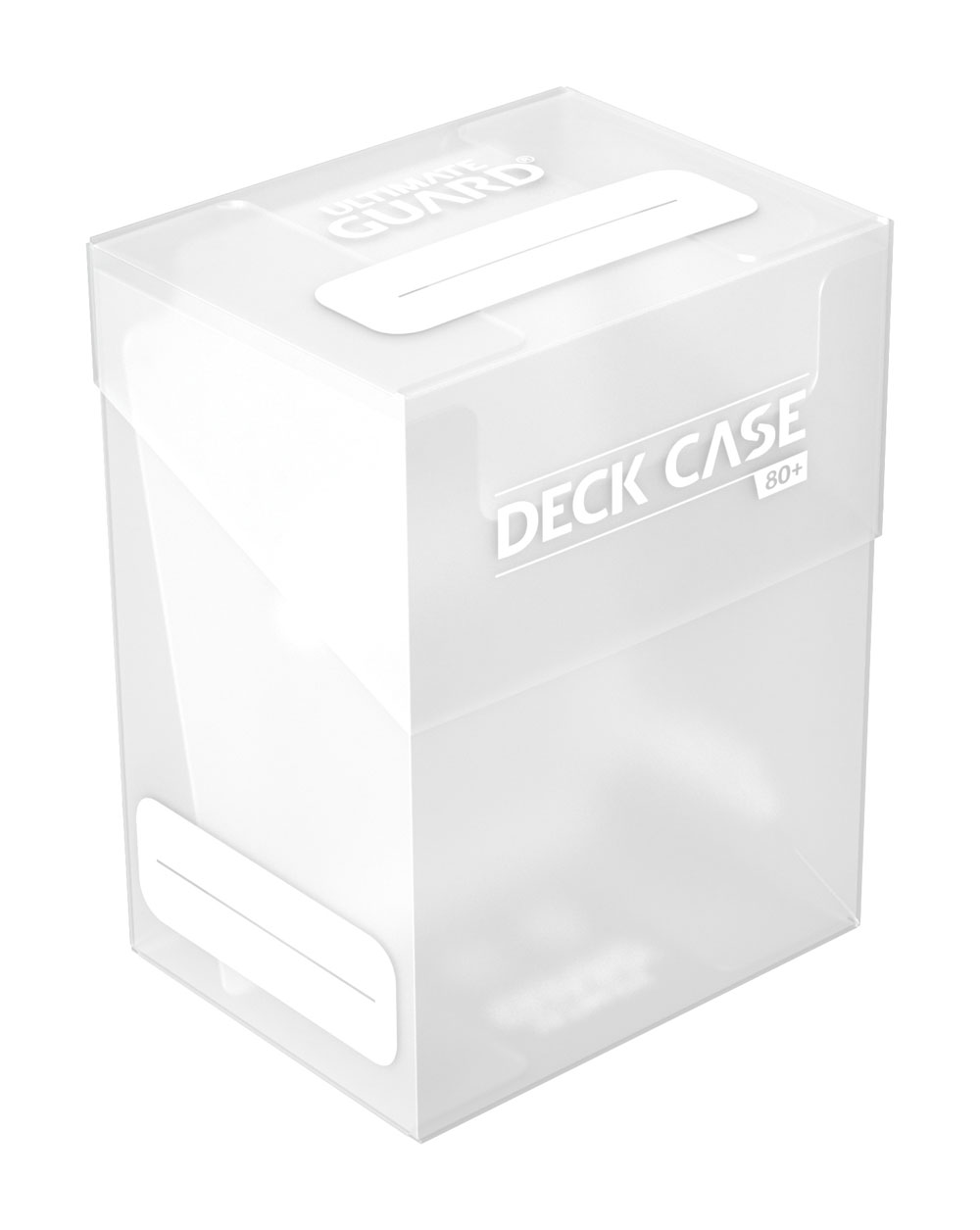 DECK CASE 80+ CAJA DE CARTAS TAMAÑO ESTANDAR TRANSPARENTE - ULTIMATE GUARD