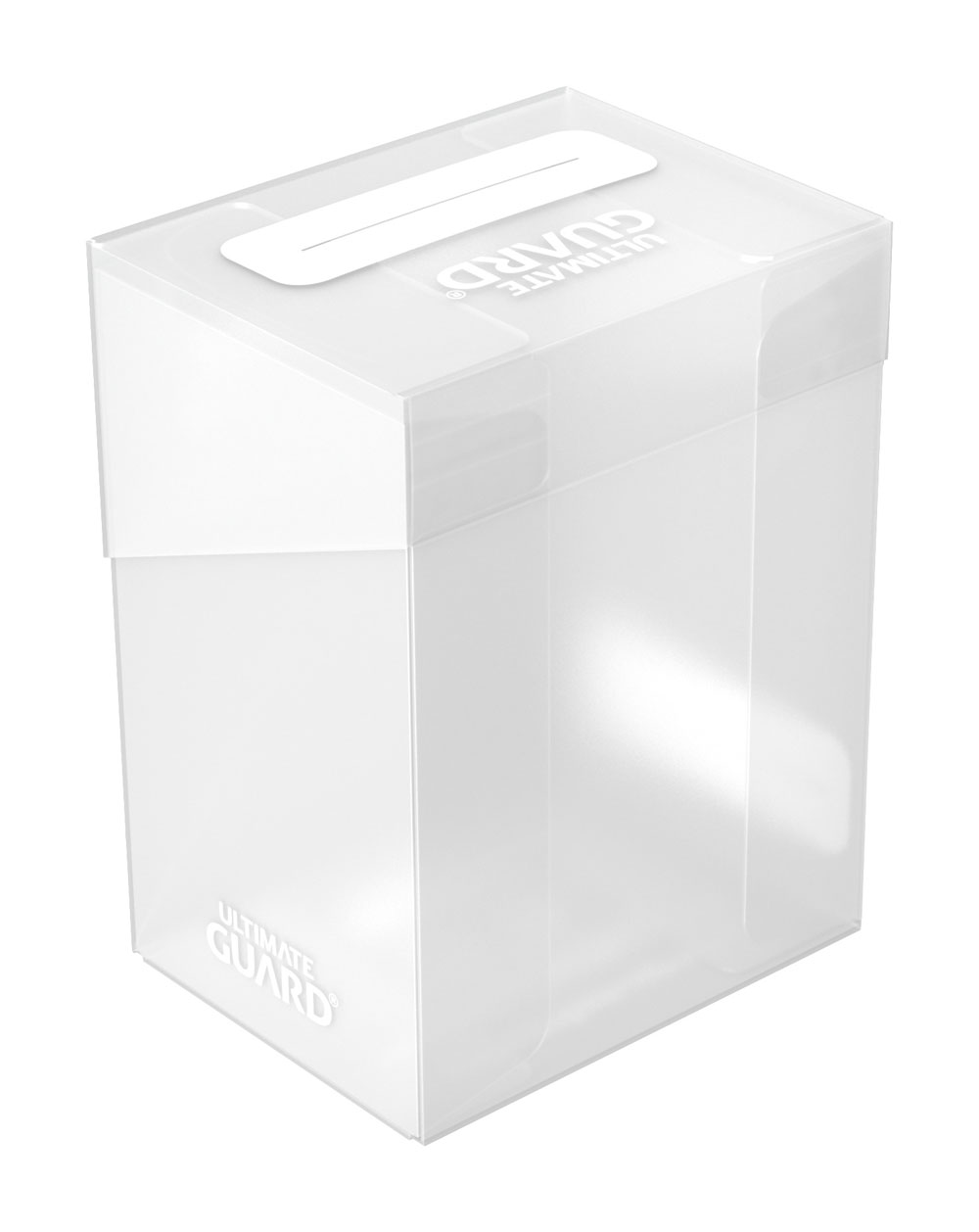 DECK CASE 80+ CAJA DE CARTAS TAMAÑO ESTANDAR TRANSPARENTE - ULTIMATE GUARD