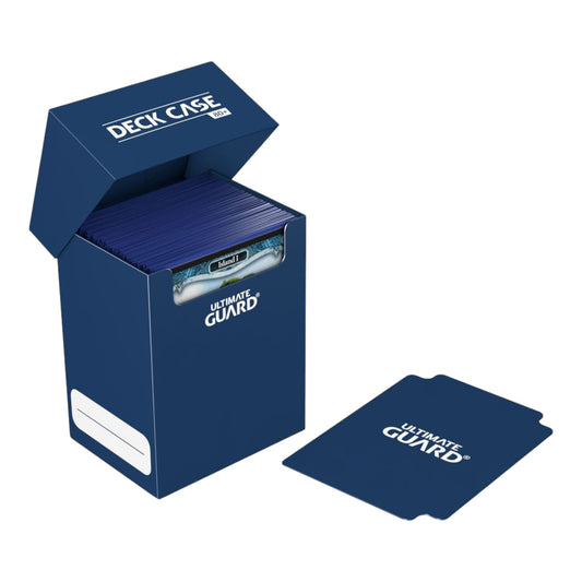 DECK CASE 80+ CAJA DE CARTAS TAMAÑO ESTANDAR AZUL - ULTIMATE GUARD