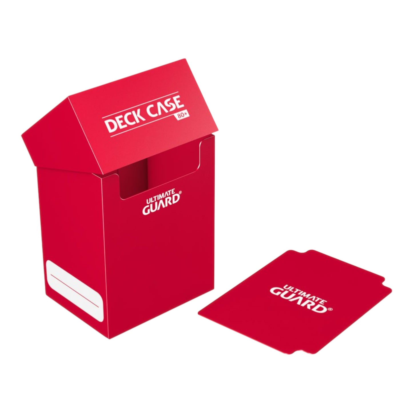 DECK CASE 80+ CAJA DE CARTAS TAMAÑO ESTANDAR ROJO - ULTIMATE GUARD