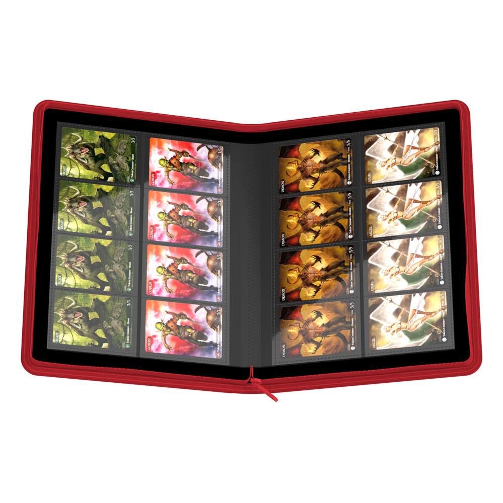 Album cartas TCG Ultimate Guard Zipfolio 320 - 16 Pocket XenoSkin Rojo