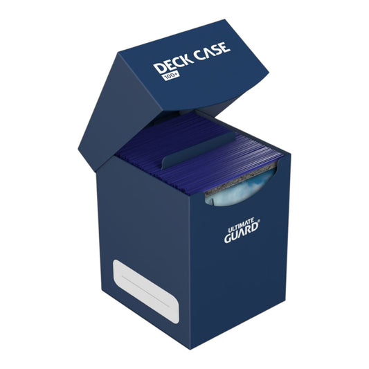 DECK CASE 100+ CAJA DE CARTAS TAMAÑO ESTANDAR AZUL- ULTIMATE GUARD