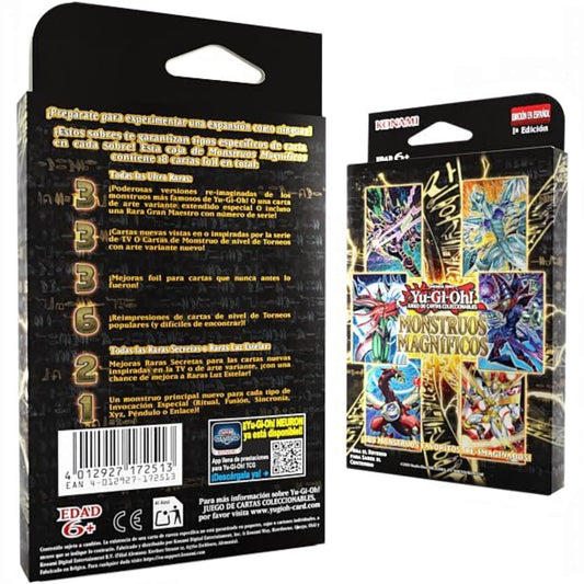 CAJA MONSTRUOS MAGNIFICOS 1ª EDICIÓN YU-GI-OH! (ESPAÑOL)