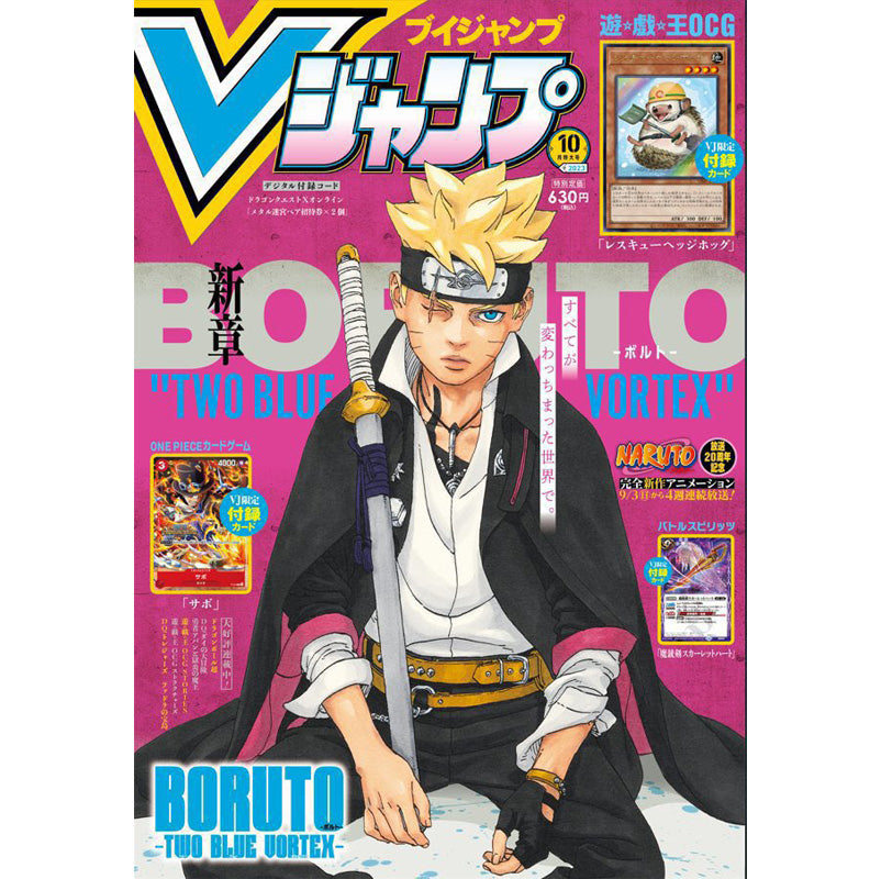 V JUMP BORUTO MAGAZINE VOL. 10 - PROMO SABO P-044