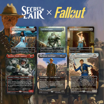 SECRET LAIR X FALLOUT VAULT 33 MAGIC THE GATHERING (INGLÉS)