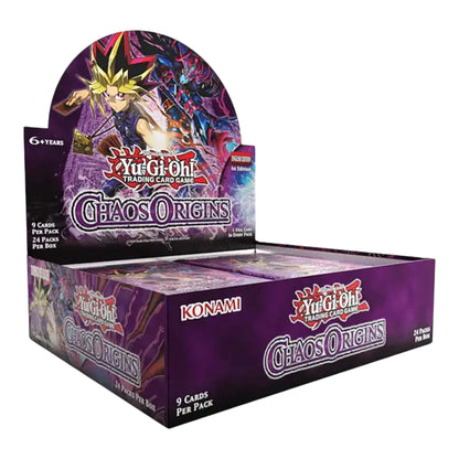BOOSTER BOX CHAOS ORIGINS 1ST EDITION YU-GI-OH! (INGLÉS)
