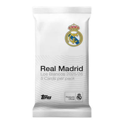 TOPPS FC REAL MADRID HOBBY BOX LOS BLANCOS 2025/26