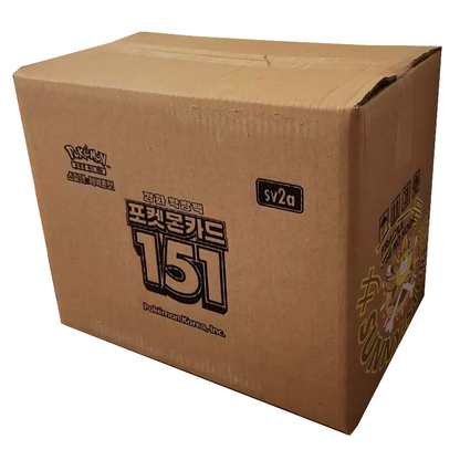 CASE POKEMON 151 SV2A - COREANO (30 CAJAS)