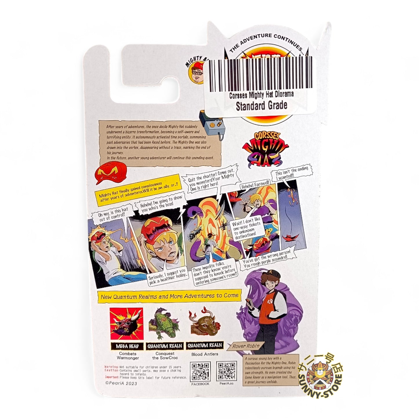 PLAYSET PEARIA - MIGHTY MAX 30TH ANNIVERSARY CROSSES MIGHTY HAT SET - SINGULAR POINT