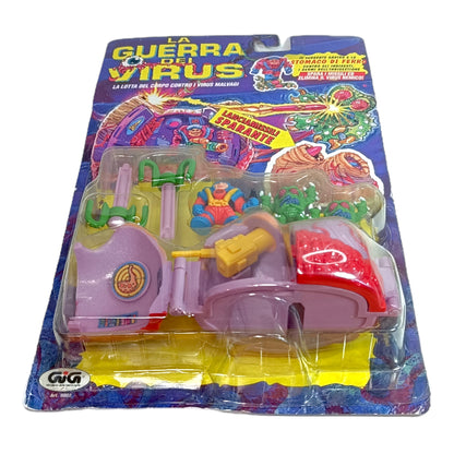 PLAYSET LA GUERRA DEL VIRUS ESTÓMAGO DE HIERRO (BODY WARS) GIGI TOYMAX 1994