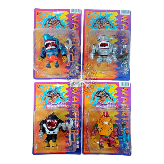 SET COMPLETO BOOTLEG STREET SHARKS OCEAN WARRIORS AÑOS 90 KO VIDAL ESPAÑA