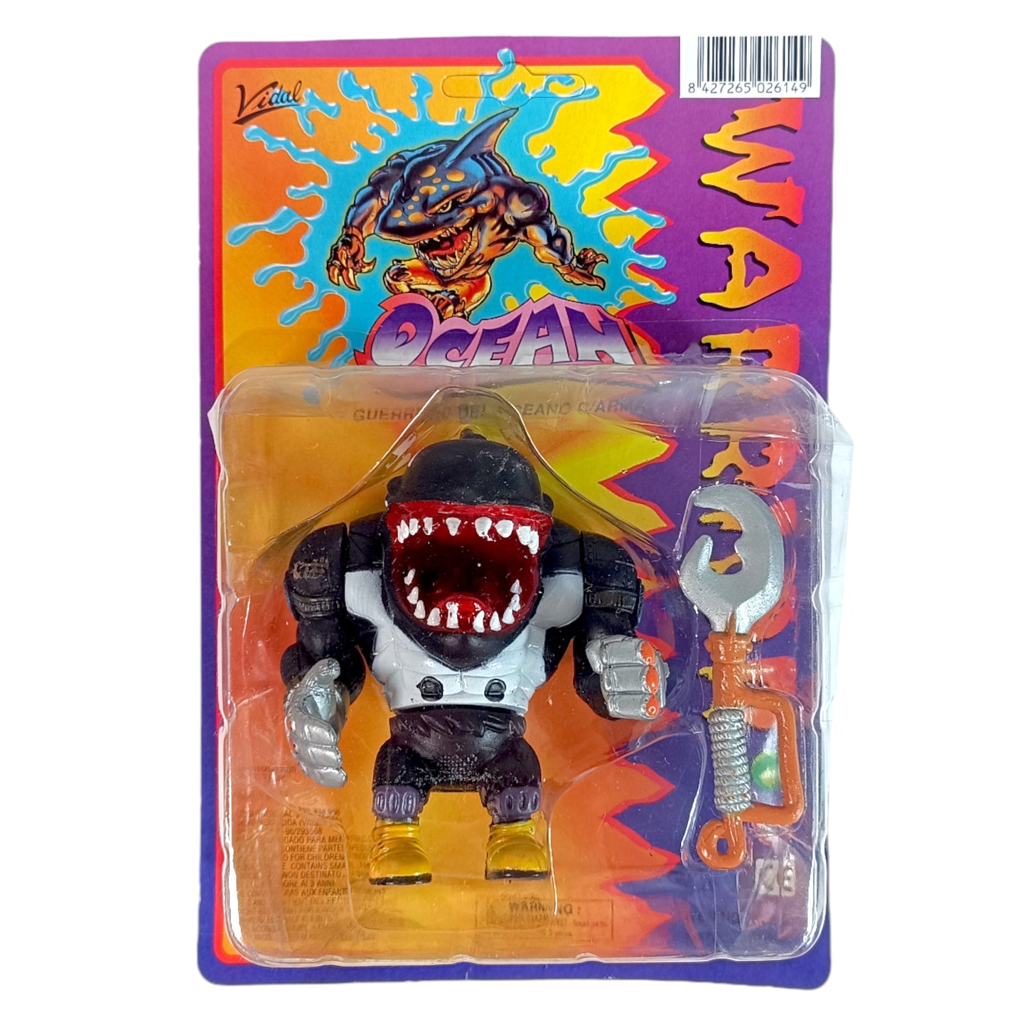 SET COMPLETO BOOTLEG STREET SHARKS OCEAN WARRIORS AÑOS 90 KO VIDAL ESPAÑA