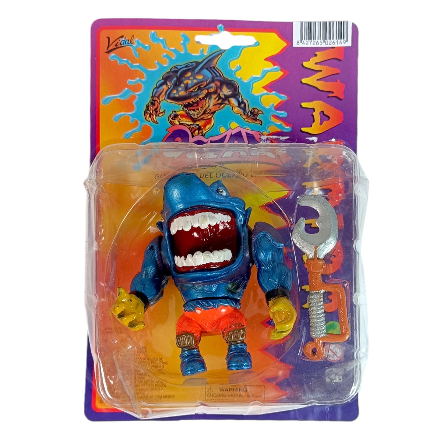 SET COMPLETO BOOTLEG STREET SHARKS OCEAN WARRIORS AÑOS 90 KO VIDAL ESPAÑA