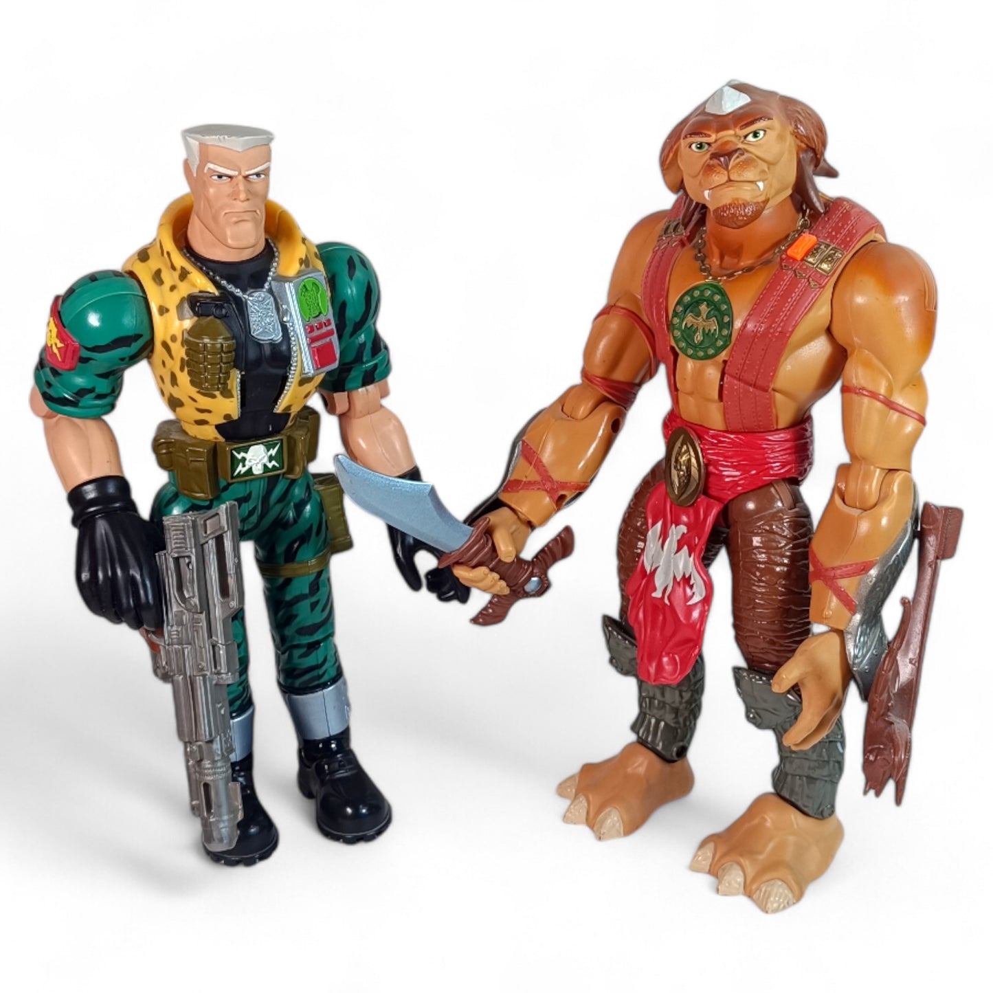 FIGURAS SMALL SOLDIERS ELITE COMMANDO CHIP HAZARD & ARCHER - HASBRO 1998 12"