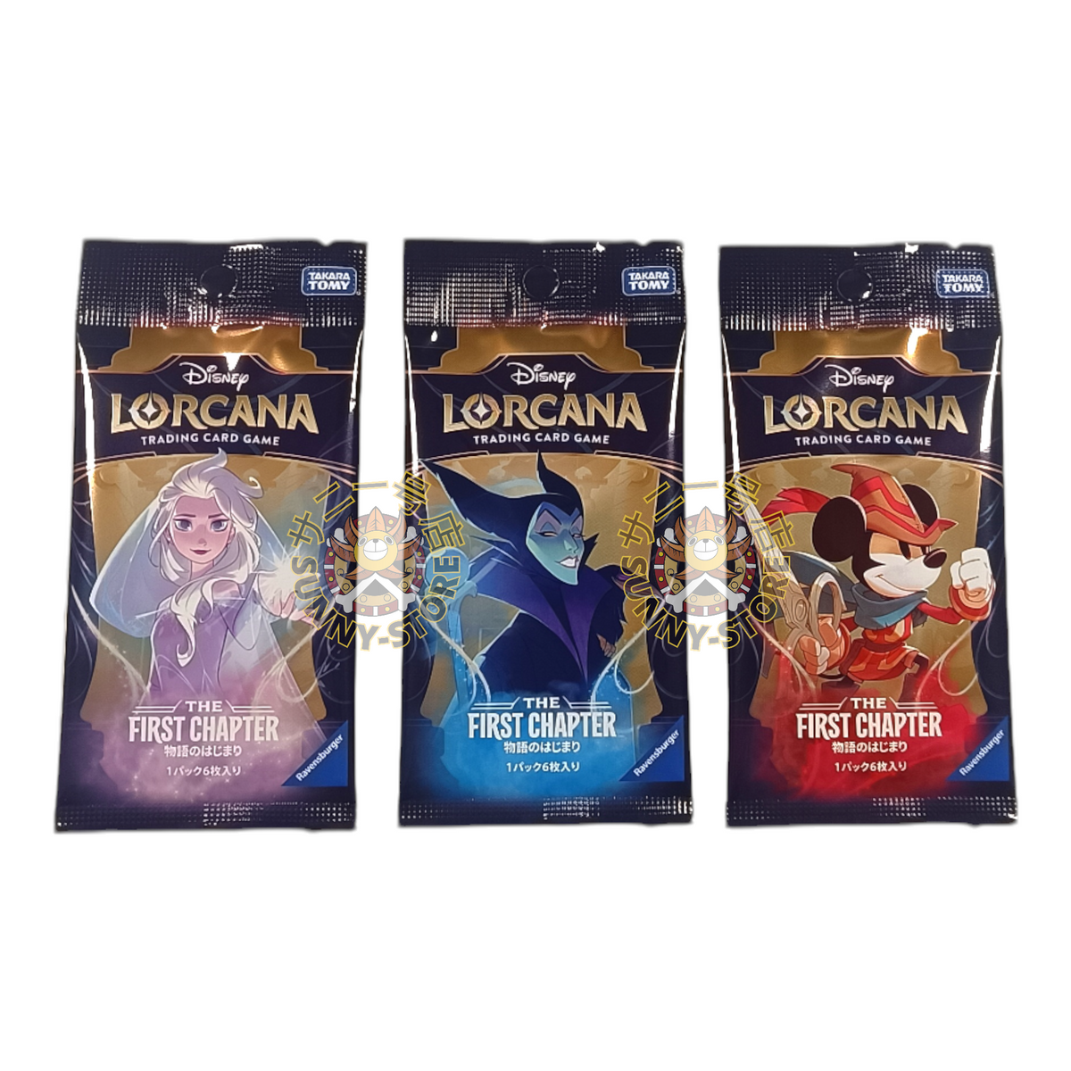SOBRE DISNEY LORCANA SERIE 1 - FIRST CHAPTER BOOSTER (JAPONÉS SOBRE DISNEY LORCANA SERIE 1 - FIRST CHAPTER BOOSTER (JAPONÉS
