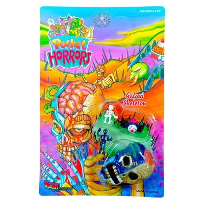 PLAYSET POCKET HORRORS GALAXI SKELETON TCM - MIGHTY MAX KNOCKOFF KO ’90